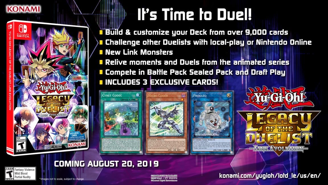 YuGiOh! Legacy of the Duelist Link Evolution + 3 Exclusive Artcards