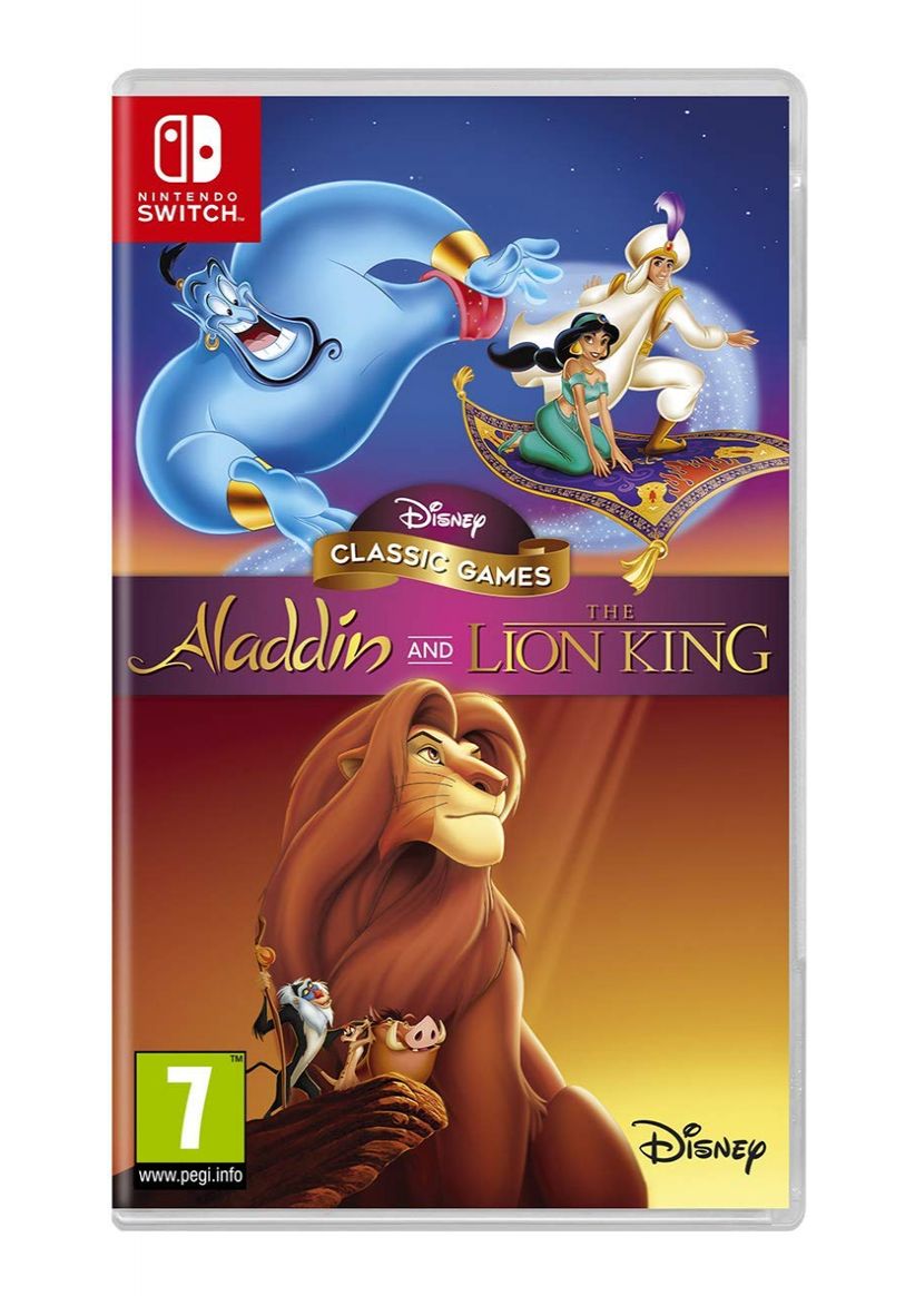 Disney Classic Games Aladdin and The Lion King on Nintendo Switch