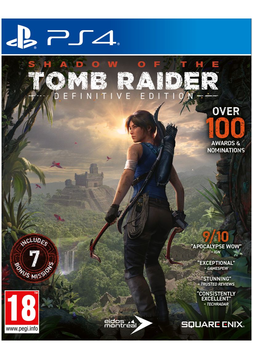 ps4 shadow of the tomb raider definitive edition