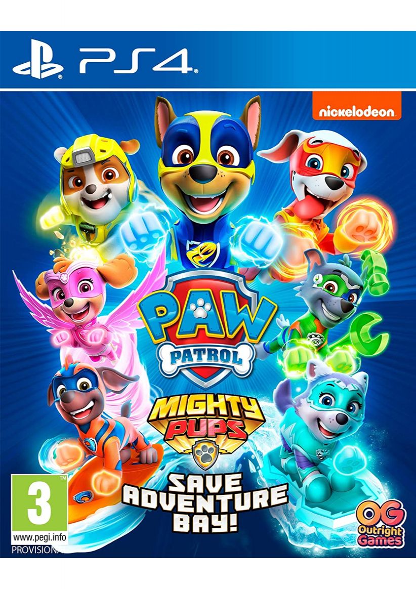 Paw Patrol Mighty Pups Save Adventure Bay On Ps4 Simplygames