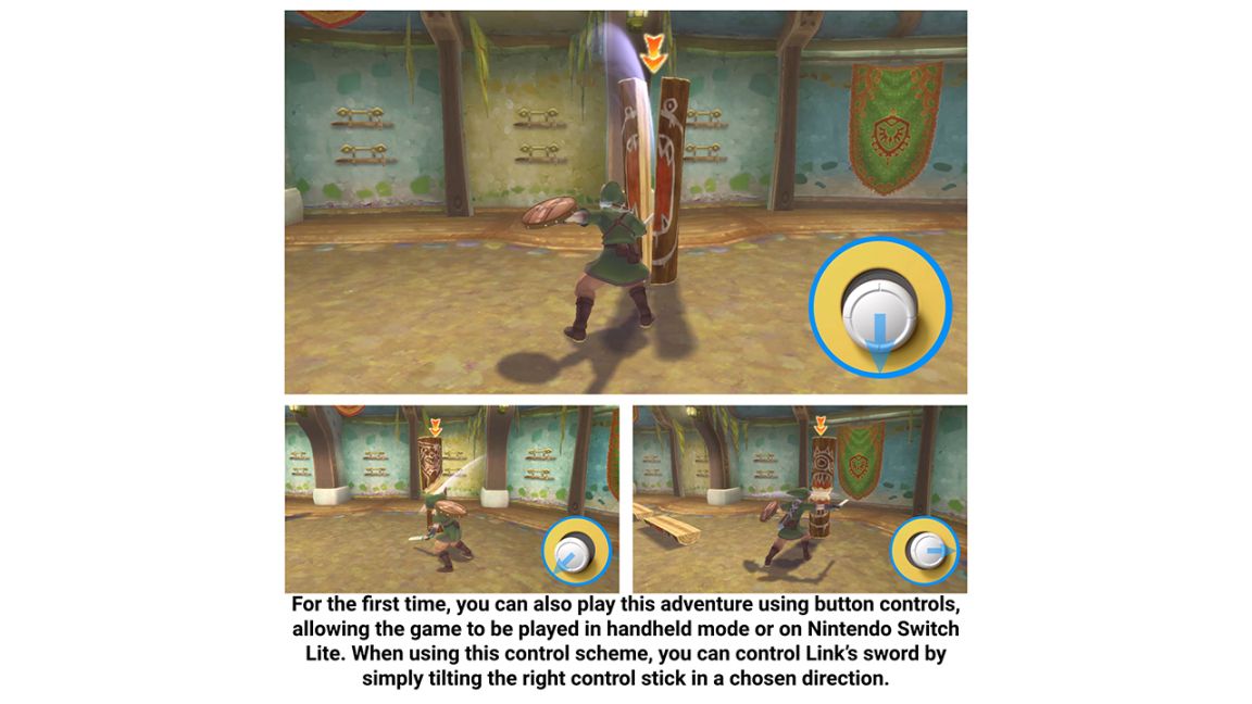 Joy Con Pair The Legend Of Zelda Skyward Sword Edition On Nintendo Switch Simplygames