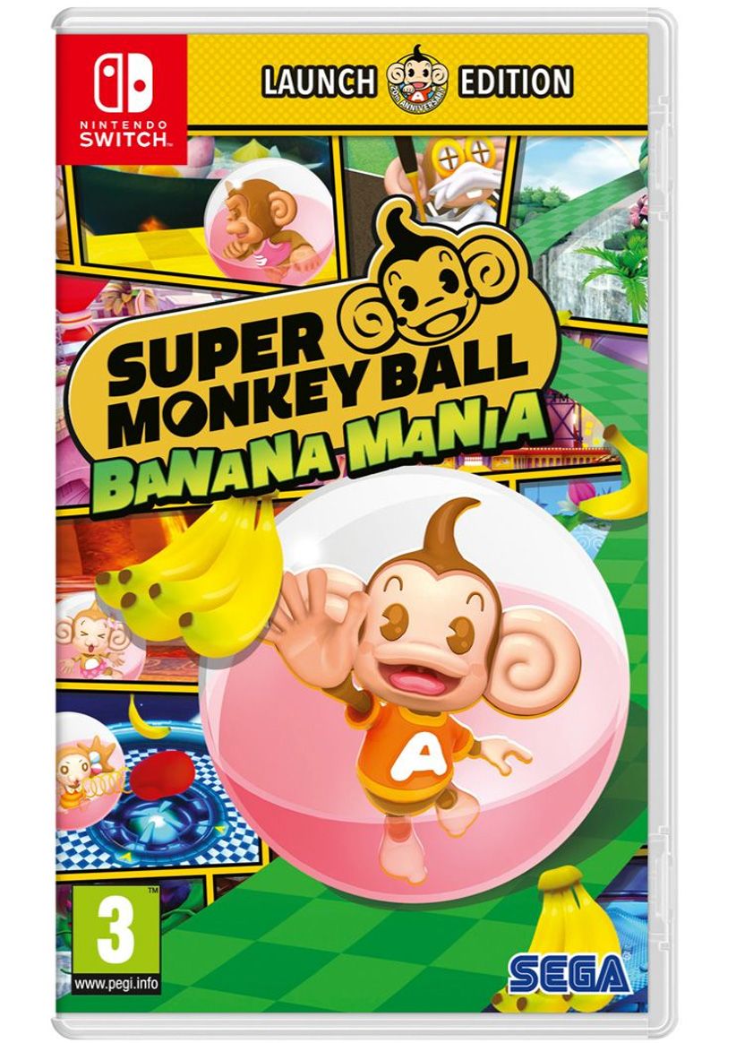 super monkey ball banana mania switch performance